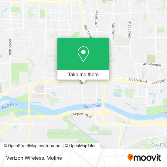 Verizon Wireless map