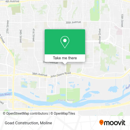 Goad Construction map