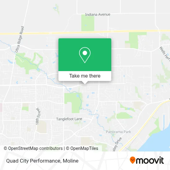 Quad City Performance map