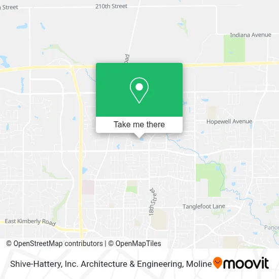 Shive-Hattery, Inc. Architecture & Engineering map