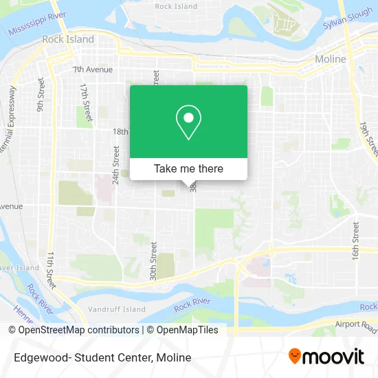 Edgewood- Student Center map