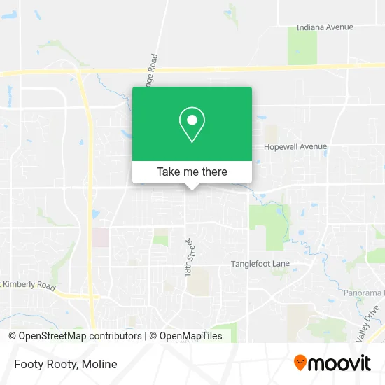 Footy Rooty map