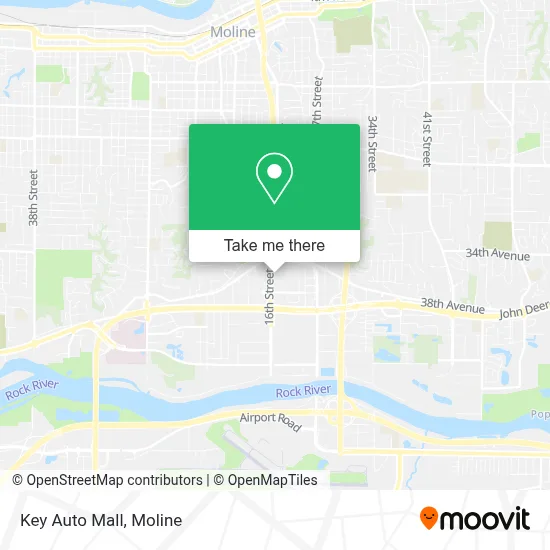 Key Auto Mall map