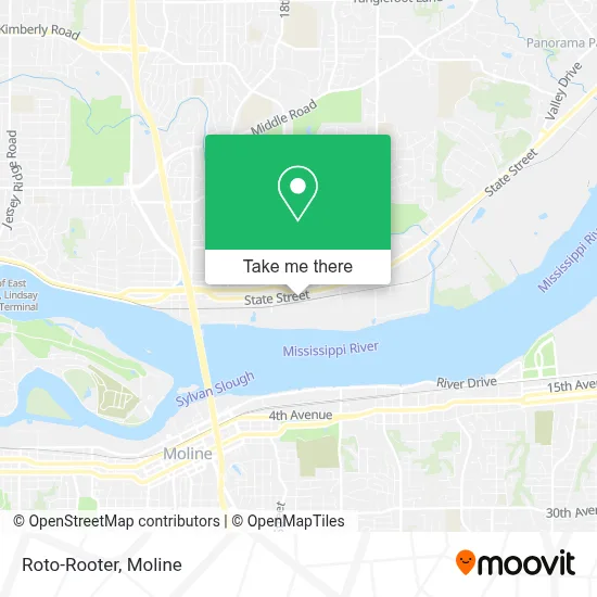 Roto-Rooter map