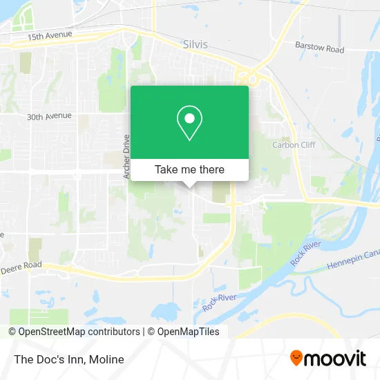 The Doc's Inn map