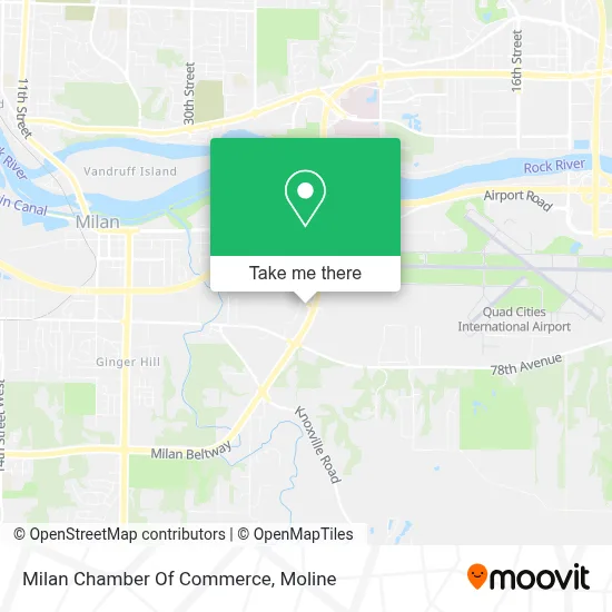 Milan Chamber Of Commerce map