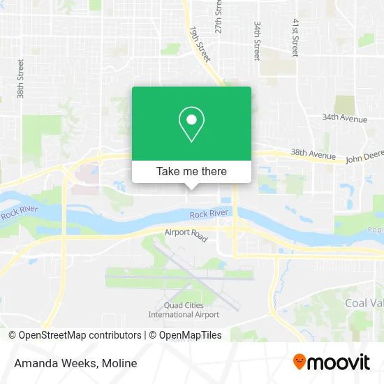 Amanda Weeks map