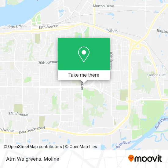 Atm Walgreens map