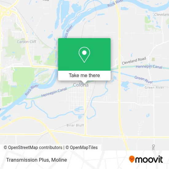 Transmission Plus map