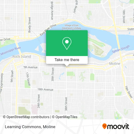 Learning Commons map