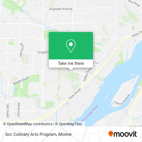 Scc Culinary Arts Program map