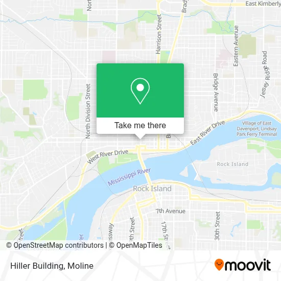 Hiller Building map