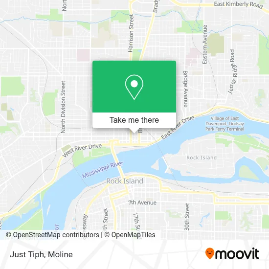 Just Tiph map