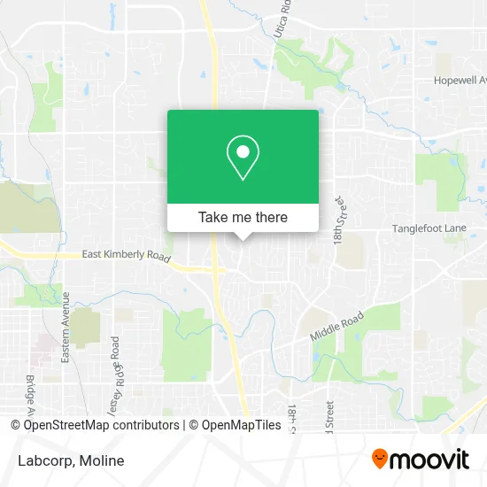 Labcorp map