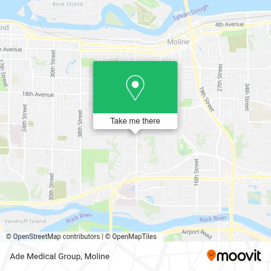 Ade Medical Group map