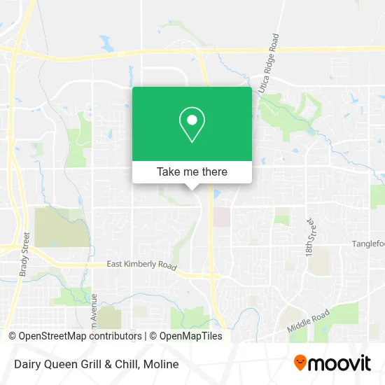 Dairy Queen Grill & Chill map
