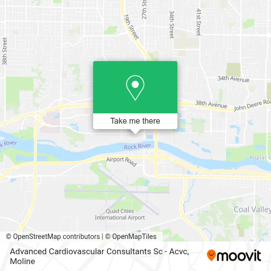 Advanced Cardiovascular Consultants Sc - Acvc map