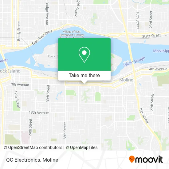 Qc Electronics map