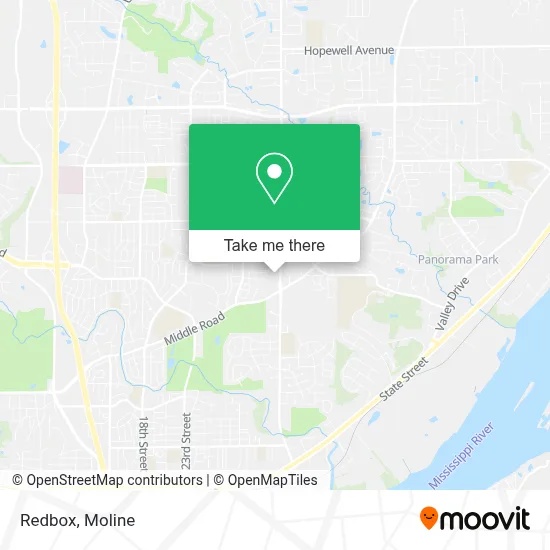 Redbox map