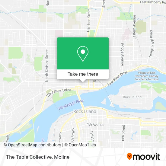The Table Collective map