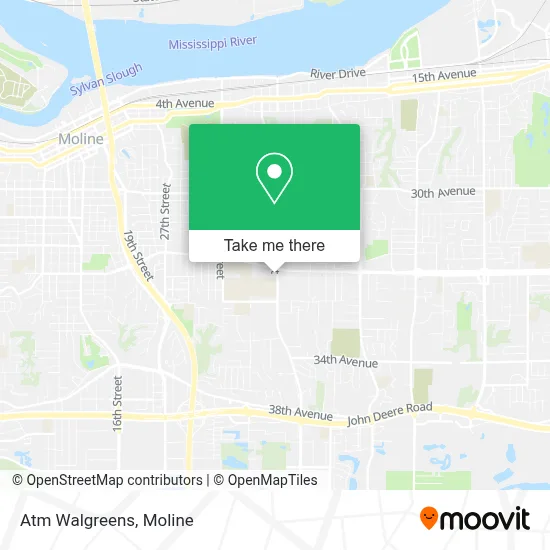 Atm Walgreens map