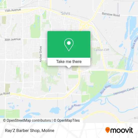 Ray'Z Barber Shop map