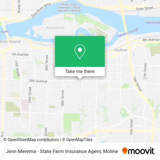 Jenn Merema - State Farm Insurance Agent map