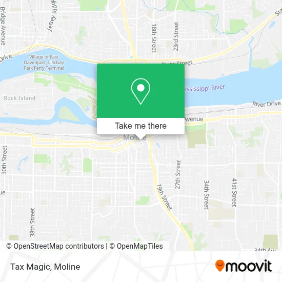 Tax Magic map