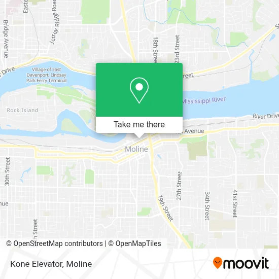 Kone Elevator map
