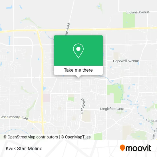 Kwik Star map