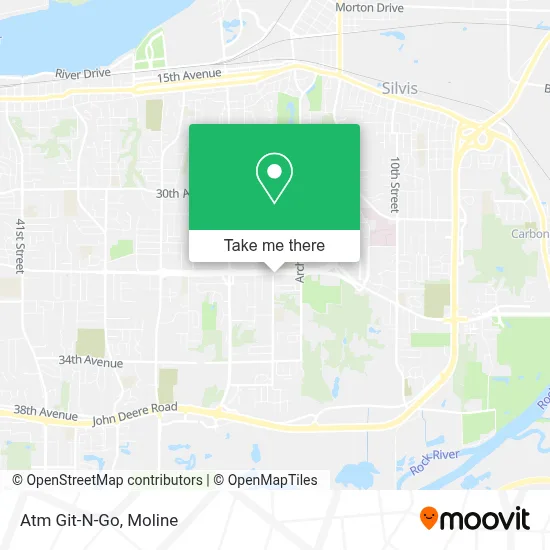 Atm Git-N-Go map