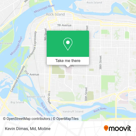 Kevin Dimas, Md map