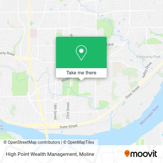 High Point Wealth Management map