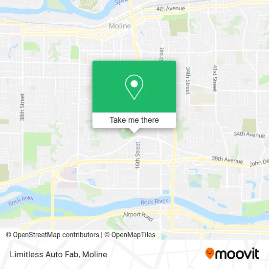 Limitless Auto Fab map
