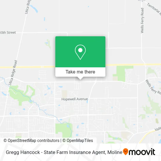 Gregg Hancock - State Farm Insurance Agent map