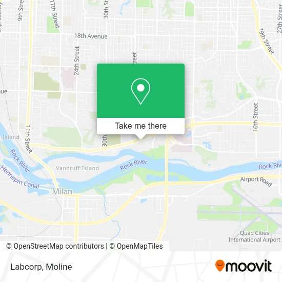 Labcorp map