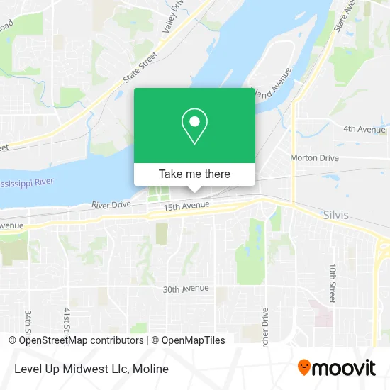 Level Up Midwest Llc map