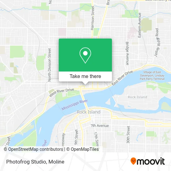 Photofrog Studio map