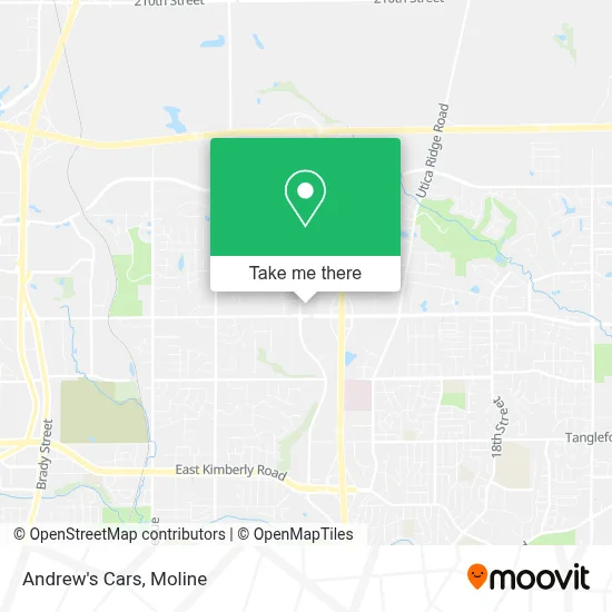 Andrew's Cars map