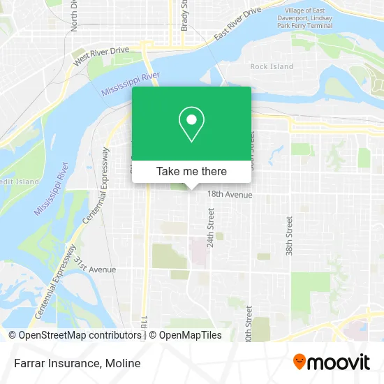 Farrar Insurance map