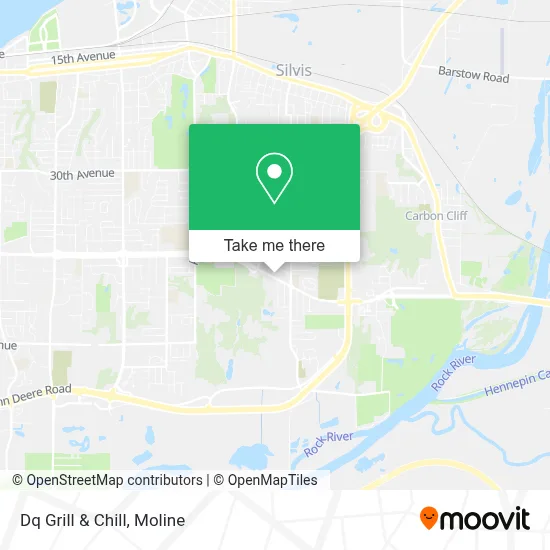 Dq Grill & Chill map