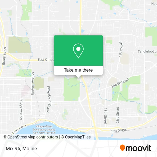 Mix 96 map