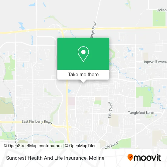 Suncrest Health And Life Insurance map