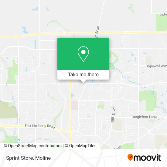 Sprint Store map