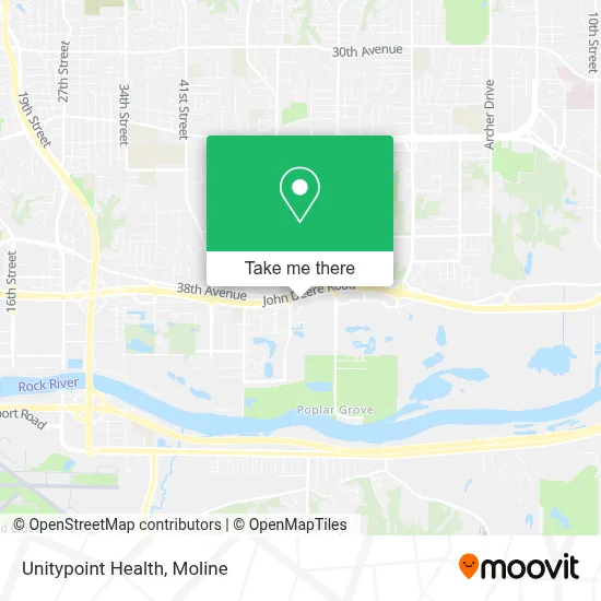 Unitypoint Health map
