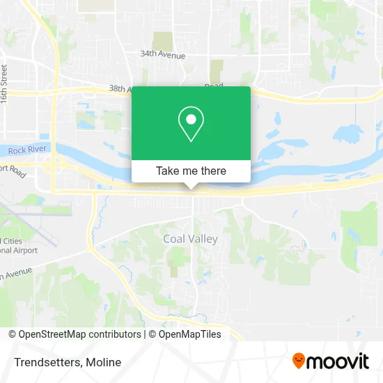 Trendsetters map
