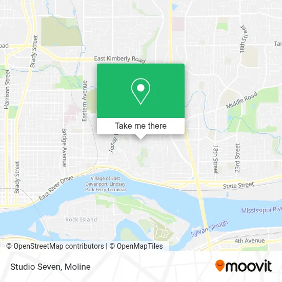 Studio Seven map