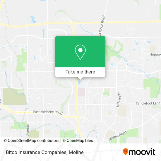 Bitco Insurance Companies map