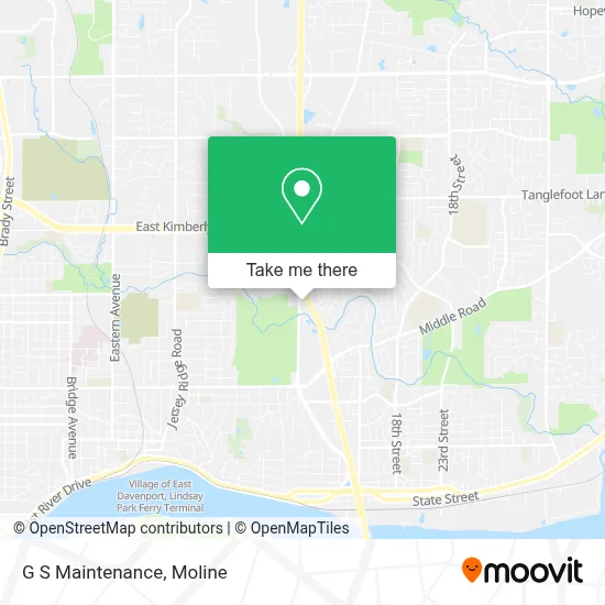 G S Maintenance map