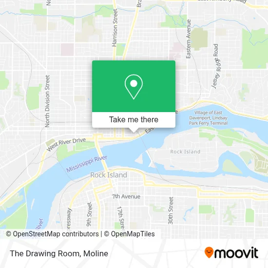 The Drawing Room map